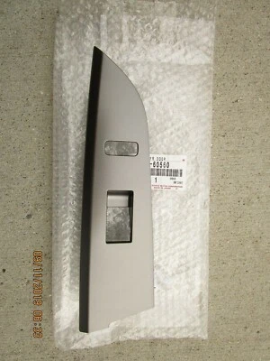 08-12 TOYOTA LAND CRUISER PASAJERO LADO DERECHO VENTANA INTERRUPTOR BISEL MOLDURA GRIS NUEVO Foto 1 de 2