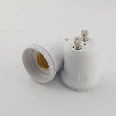 10x GU10 to E12 Screw Thread LED Light Bulb Lamp Socket Adapter Converter Holder - Image 1 of 4