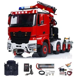 LESU 1/14 8x8 RC Hydraulik Kranwagen RTR Radio Control Tractor Truck mit Fliegenausleger - Bild 1 von 12