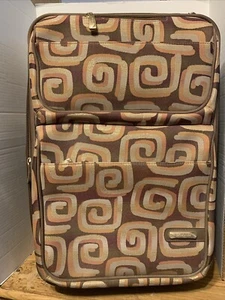 Unique Murano 22” T X 14” W Carry On Expandable Rolling Suitcase Travel - Picture 1 of 24