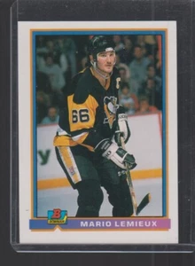 Mario Lemieux Pittsburgh Penguins 1991-92 Bowman #87 - Picture 1 of 2