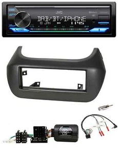 JVC Bluetooth DAB USB Lenkrad Autoradio für Fiat Fiorino Citroen Nemo Peugeot Bi - Bild 1 von 10