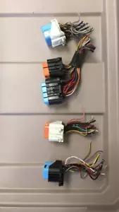 08 Eclipse ECM ECU wiring connectors plugs 8631A374 - Foto 1 di 1