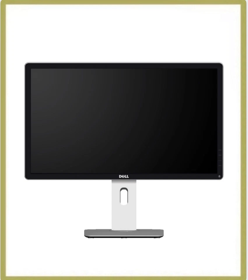Dell UltraSharp P2414HB 24"  Widescreen LED Monitor FULL HD IPS 8MS DVI VGA DP  - Image 1 of 1
