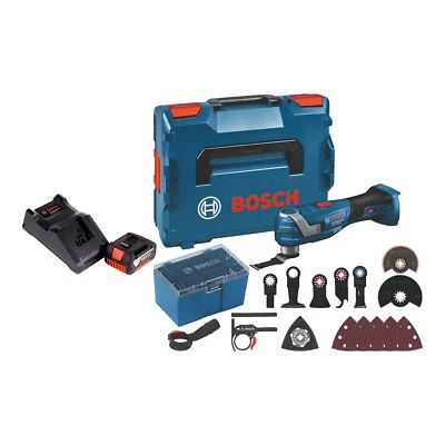 Bosch GOP 18V-34 Professional Multi Cutter Starlock Plus + 1x Akku 3 Ah + Lader - Bild 1 von 4