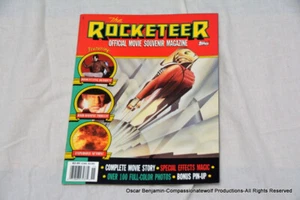 The Rocketeer Rivista Ufficiale Film Souvenir! Topps! Uscita 1991 - Foto 1 di 5