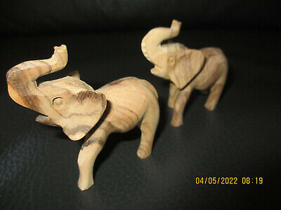 Holz Elefanten 2 X Neu • 5.90€