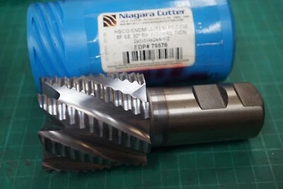 Niagara Cutter 2.0" Cobalt Roughing End Mill 8-Flute HSCO 2.0" LOC 1.25" Shank - Image 1 of 4