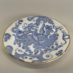 Royal Worcester Blue Dragon Coburg Bread & Butter Plate - Picture 1 of 4