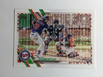 2021 Topps Holiday Alex Kirilloff Rookie Card RC #HW76 Twins - Image 1 of 2