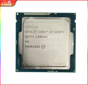 Intel Core i3-4340TE CPU 2.60GHz 2-Core 4MB LGA-1150 Desktop Processor SR1T5 35W - Picture 1 of 2