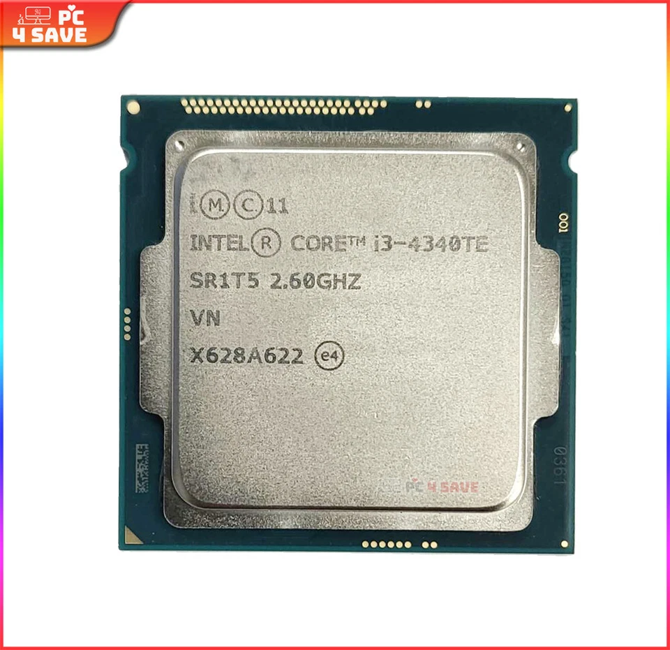 Intel Core i3-4340TE CPU 2.60GHz 2-Core 4MB LGA-1150 Desktop Processor SR1T5 35W - Image 1 of 2