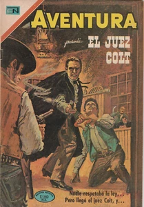 AVENTURA 639 EL JUEZ COLT ABRIL 1970 ED. NOVARO SPANISH MEXICAN COMIC - Picture 1 of 1