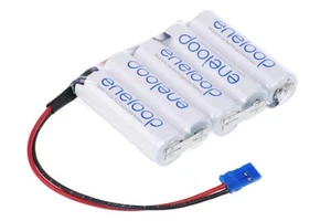 Eneloop Empfänger Akku 6V - 2000mAh NiMH Graupner-St. - Bild 1 von 1