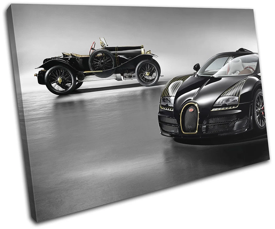 Bugatti Veyron автомобили один холст настенное искусство картина печати - Изображение 1 из 1
