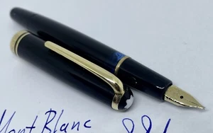 Vintage NR MINT MONTBLANC 252 Fountain Pen- 14k F Nib- Piston- Germany- Restored - Picture 1 of 21