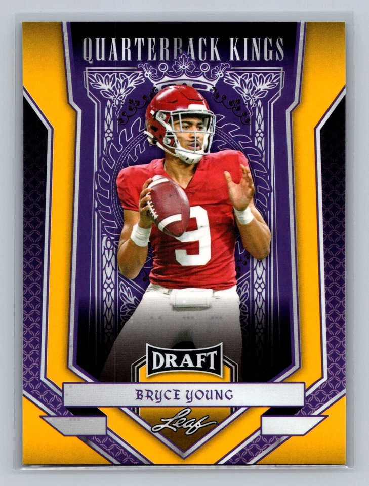 2023 Leaf Draft Football Inserts Blue,Green,White & Gold YOU PICK! - Image 1 of 1