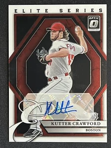 2022 Optic Kutter Crawford Elite Series Autograph #ESS-KU - Picture 1 of 2