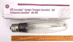 GE Lucalox 400 Watt High Pressure Sodium Lamp Light Bulb LU400/ECO 45765 #7zs - Picture 1 of 3