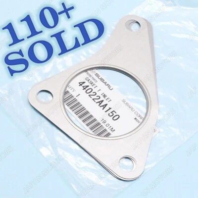 Подлинная выхлопная прокладка Subaru Turbo Upper UP Pipe Legacy IMPREZA WRX STI XT GT - Изображение 1 из 4