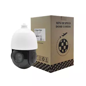 Cámara de seguridad exterior 8MP 4K 360° PTZ POE IP 30X zoom óptico IR noche CCTV EE. UU. - Imagen 1 de 11