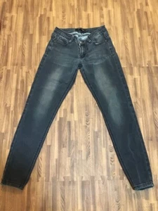 Hype Jeans Women's Dark Gray Jeans Cotton Blend Size 5 - Picture 1 of 6