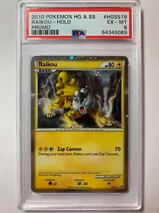 Pokémon TCG Raikou (HGSS Promo 19) Fall 2010 Collector's Tins HGSS19 Regular... - Picture 1 of 2