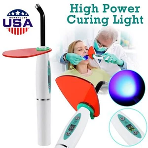 Dental LED Curing Light Lamp Wireless Cordless Resin Cure Led 5W 1500mW white la - Picture 1 of 24