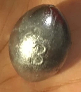 5 Pounds ( 27 ) of 3 oz. Egg Sinkers - Picture 1 of 1