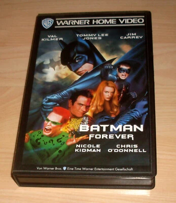 VHS Film - Batman Forever - Val Kilmer - Videokassette - Bild 1 von 2