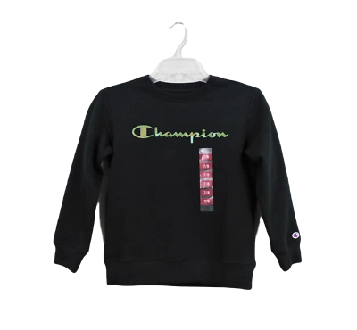 Свитер Champion Boy, черный, размер 7/8, новый - Изображение 1 из 2