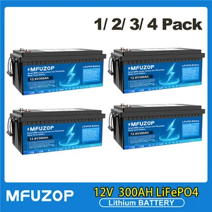 12V 300Ah LiFePO4 Lithium Battery BMS Deep Cycle 24V/36V/48V for RV Off-grid - Picture 1 of 20