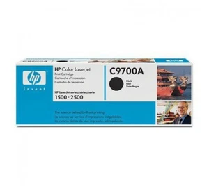 HP C9700A Black Toner Cartridge per Laserjet 1500-2500 Originale - Foto 1 di 1