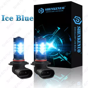 9005 HB3 LED Faros Kit Luz Antiniebla Luz Alta 80W 5500LM 8000K Azul Hielo - Imagen 1 de 11