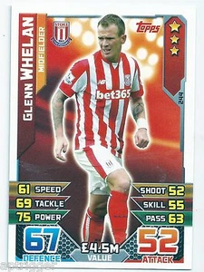 2015 / 2016 EPL Match Attax Base Card (244) Glenn WHELAN Stoke City - Picture 1 of 1