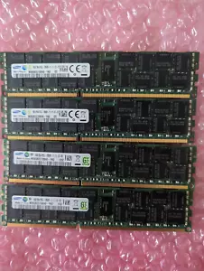 64GB Kit (4 x 16GB) Samsung RAM PC3-12800R ECC Registered Server RAM - Picture 1 of 4