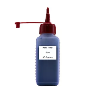 Refill Toner Blau für Samsung CLP-320/CLP-325/CLX-3185 320 325 - Bild 1 von 1