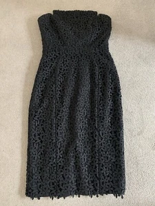 little black cocktail dress size 12 - Picture 1 of 5