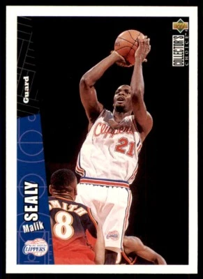 1996-97 Upper Deck Malik Sealy Basketball Cards #263 - Image 1 of 2