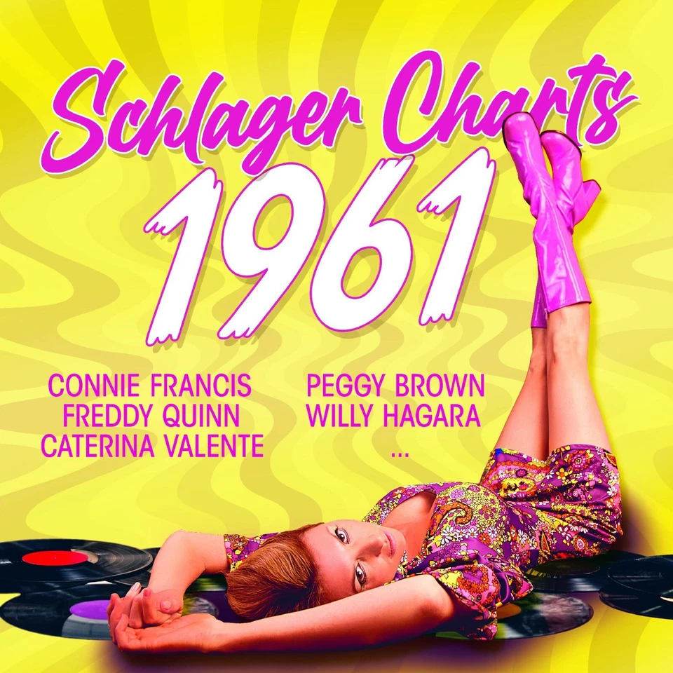 LP Schlager Charts: 1961 von Various Artists - Bild 1 von 1