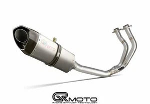 Full Exhaust System for Kawasaki VERSYS 650 2015-2020 GRmoto Carbon Titanium - Picture 1 of 3