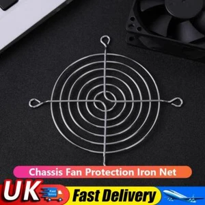 5pcs PC Case Fan Grills Computer Cooling Fan Finger Guard Protector (90mm) UK - Bild 1 von 7