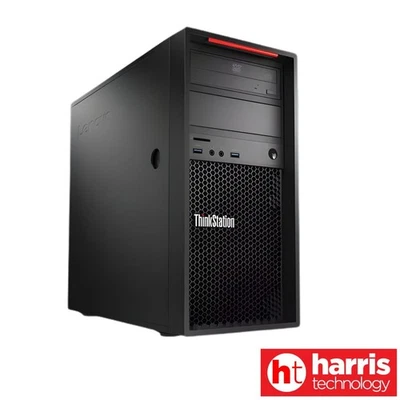 Lenovo ThinkStation P410 Workstation Xeon E5-1650 V4 32GB RAM 512GB SSD Win 11 - image 1 of 4