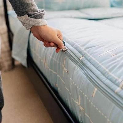 Dinosaurios T-rex Tema Niños Duradero Cremallera Ropa de Cama para Niños, Cama en Bolsa Foto 1 de 4