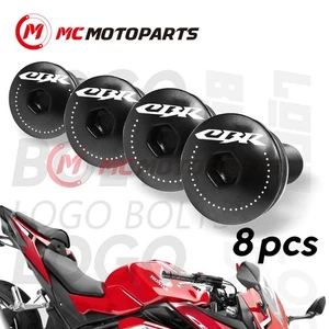 BLACK Windscreen Bolt Kit M5 For Honda CBR250RR CBR400RR CBR954RR - Bild 1 von 3