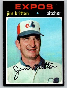 1971 Topps #699 Jim Britton Montreal Expos Hi Number Free Shipping! - Picture 1 of 2