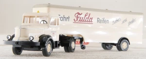 Wiking 1:87 LKW A.S.S H0 Krupp Titan Koffersattelzug Fulda Reifen 891 38 OVP - Bild 1 von 11