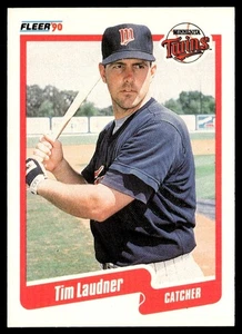 1990 Fleer Tim Laudner Minnesota Twins #380 - Picture 1 of 2