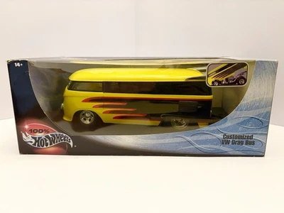 Autobús de arrastre VW personalizado 100 % Hot Wheels Foto 1 de 4
