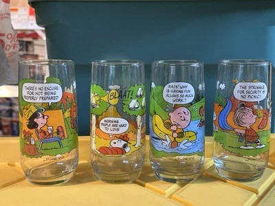 McDonald's Camp Snoopy Collectors Series Glasses - You Choose - Image 1 of 4